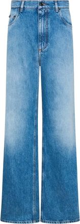 Dolce & Gabbana Jeans con passanti per cintura - Blu