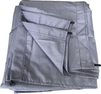 Happy Garden Happy Garden - Lona Gris De 2,54 X 2,58m Para P&eacute;rgola Independiente 3 &times; 3m Cassis