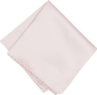 ConStruct Solid Satin Pocket Square in Blush at Nordstrom Rack