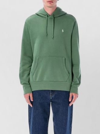 Polo Ralph Lauren hooded sweatshirt drawstring kangaroo pocket ribbed