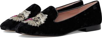 Kate Spade New York Lounge Loafer Whisker High Womens Heels Black : 5 M, Leather