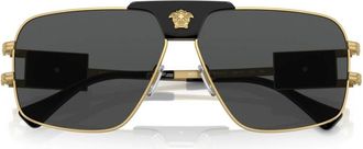 Versace Heren, Accessoires, Geel, Maat: 63 MM