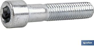 cofan Cofan Din-912 C-8.8 M-10 X 50 Z Caja 50 Unid., Tornillo Allen Din 912 Cabeza Cilindrica Con Hex&aacute;gono Interior, Clase 8.8, Acabado Zincado. Medidas Des