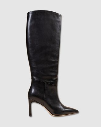 Mi-Mai Coco Stiletto Long Boot in Black at Nordstrom, Size 10