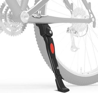 No Brand Soporte Bicicletas 22 24 Pulgadas, Universal Bicicletas, Caballete Lateral Ajustable, Bicicletas Altura Regulable Central Bicicletas Monta&ntilde;a