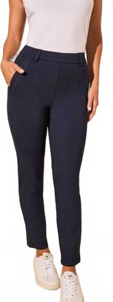 Tribal Pull On Ankle Pant In Ink