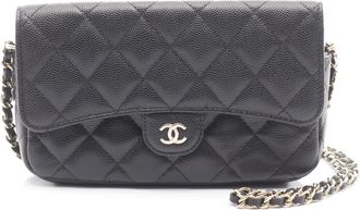 Chanel Leather Shoulder Bag (Pre-Owned)