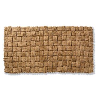 Frontgate Jordan Basketweave Coco Door Mat - 24 x 39 - Frontgate