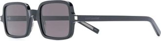 Saint Laurent Zonnebril - unisex - Zonnebrillen - Zwart - 48 MM - Accessoires