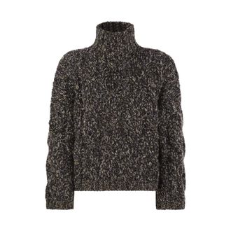 Brunello Cucinelli Brunello Cucinelli, Turtlenecks, male, Brown, Size: S Chin&eacute; Turtleneck Sweater