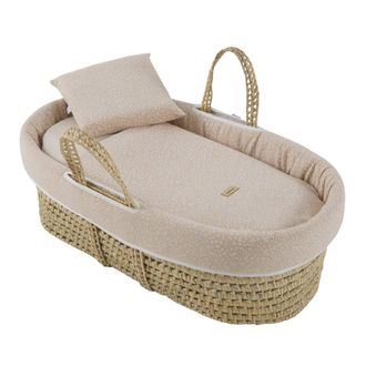 Cambrass Moises de palma acolchado une 39x80x25 cm rosa
