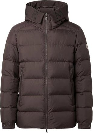 Moncler Jassen, Heren, Bruin, XL, Polyester, Orvelle Jas