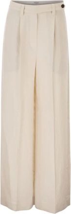 Brunello Cucinelli Mujer, Pantalones, Beige, Talla: S