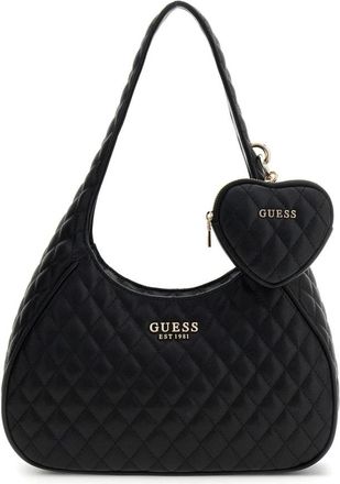Guess Atabey Hobo - Dames - Schoudertassen - Zwart - ONE Size - Tassen