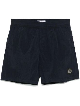 Stone Island Swim Trunks Nylon Metal In Econyl
