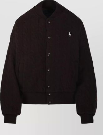 Ralph Lauren cashmere wool bomber jacket