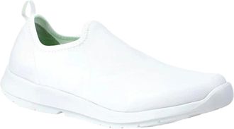 Oofos OOMG Sport White 5075-WHITE Womens