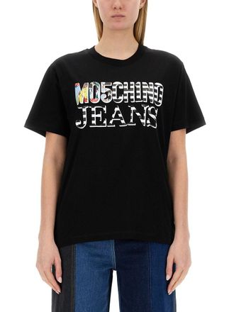 Moschino T -Shirt mit Logo