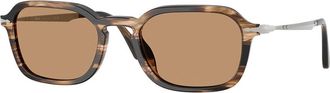 Persol PO3381S 123653 Mens Sunglasses Brown Size 54