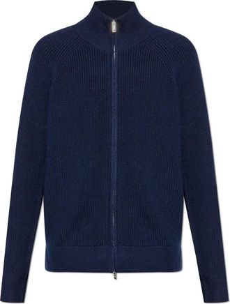 Isabel Marant Cardigan Benett - Heren - Vesten - Blauw - M - Wol - Truien & Vesten