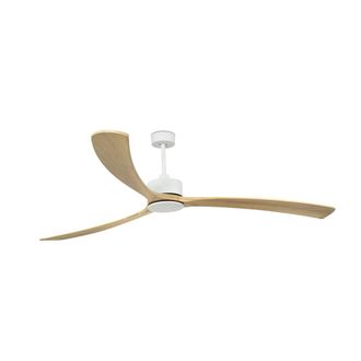 Faro Barcelona Ventilador sin luz madera de pino pino 233x233x60.5 cm