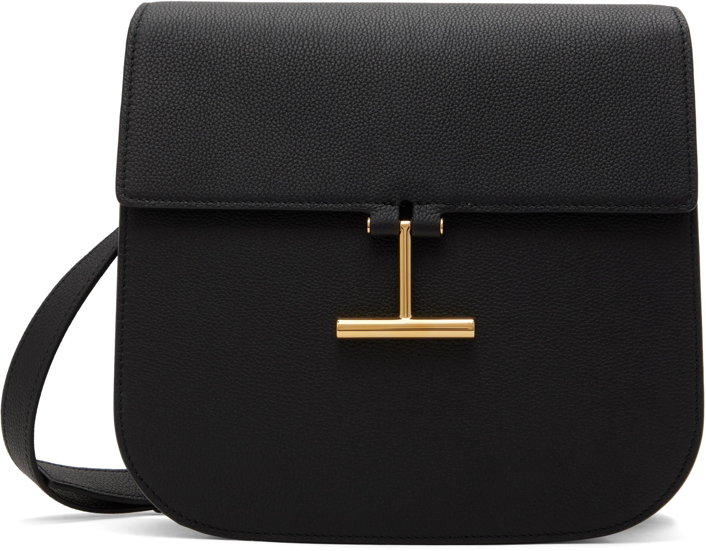 Tom Ford Mens Nylon Vertical Mini Messenger Bag from
