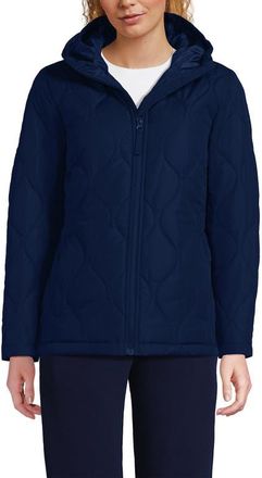 Lands End FeatherFree Insulated Jacket in Deep Sea Navy at Nordstrom, Size X-Large