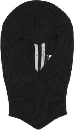 Rick Owens Zwarte Wollen Hoed Stijlvol Accessoire - Heren - Hoeden - Zwart - ONE Size - Wol - Accessoires