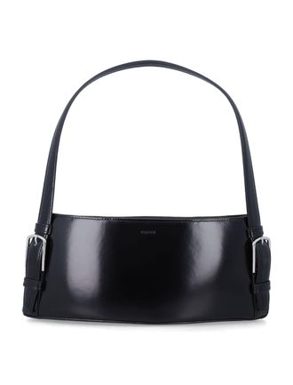 Coperni Cylindrical Structured Glossy Leather Shoulder Bag