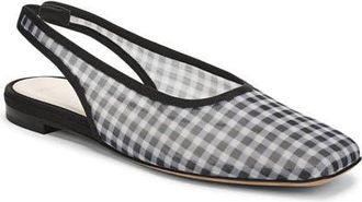 Vince Daphne II Slingback Flat in Black at Nordstrom, Size 5.5