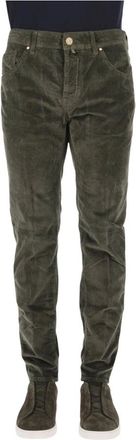 Jacob Cohen Pantaloni Slim-fit Scott - - Trousers - Uomo - Verde - W32