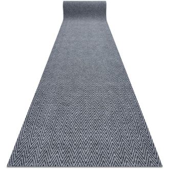 RugsX Rugsx - Alfombrilla Antideslizante 100 Cm Magnus 2954 Zigzag Exterior, Interior Gris Grey 100x260 Cm