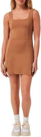 Travis Mathew Move Tank Minidress in Heather Chestnut at Nordstrom Rack, Size X-Small