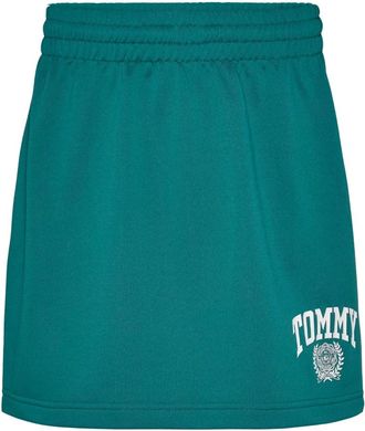 Tommy Jeans Varsity Sport Track Skirt - Dames - Korte rokken - Groen - XS - Rokken