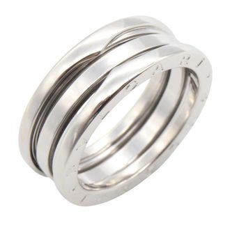 Bulgari Silver White Gold (18K) Band Ring (Pre-Owned)