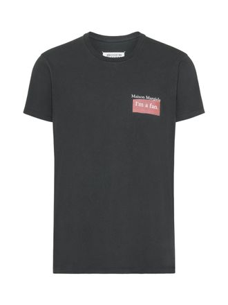 Maison Margiela Iconic Printed Crewneck Cotton T-Shirt