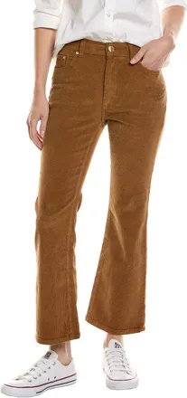 DL1961 Dl1961 Bridget Corduroy Cropped Teakwood Bootcut Jean