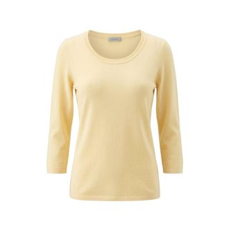 Malo Yellow Silk Women Womens Sweater