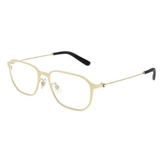 Montblanc Mb0465Oa Optical Frame - male - MONTBLANC - Glasses - Yellow - 55 MM - Accessories