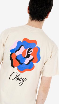 Obey Paper Rose tee cream