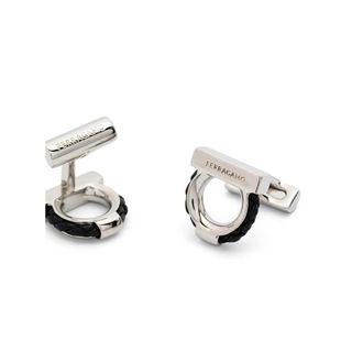 Ferragamo Gancini Cufflinks - Silver