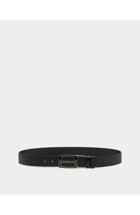 Bally Iconic Buckle Adjustable And Reversible Belt in Leather in Black at Nordstrom, Size 120