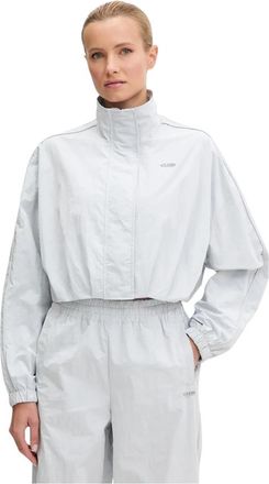 Guess Nina Jacket - Dames - Zomerjassen - Blauw - XL - Polyester - Jassen