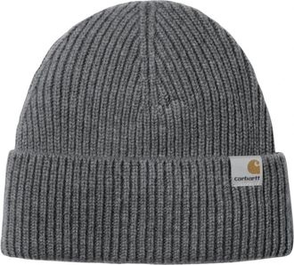 Carhartt Work in Progress Gabe Beanie - unisex - Hoeden - Grijs - ONE Size - Wol - Accessoires