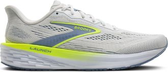 Brooks Mens Launch 12 Road-Running Shoes White 11.5
