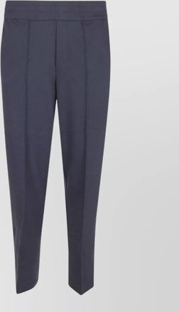 Herno cashmere cotton regular-fit straight-leg trousers
