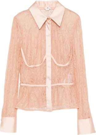 Elisabetta Franchi Mujer, Blusas y Camisas, Rosa, Talla: L