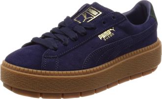 Puma Suede Platform Trace Evening Blue Scarab Evening Time - 4 UK