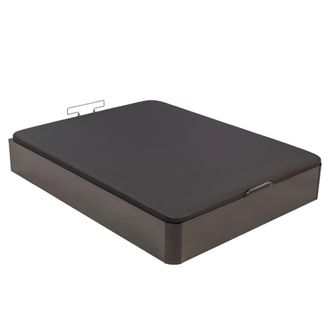 What The Sleep Canap&eacute; 105x200cm WTS Negro 31cm Frontal Montaje incluido