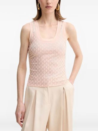 Marciano Aria mouwloze top met patroon - Roze